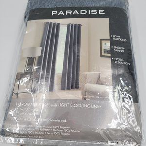 Paradise 50in x 63in 1 Grommet Panel with light Bl